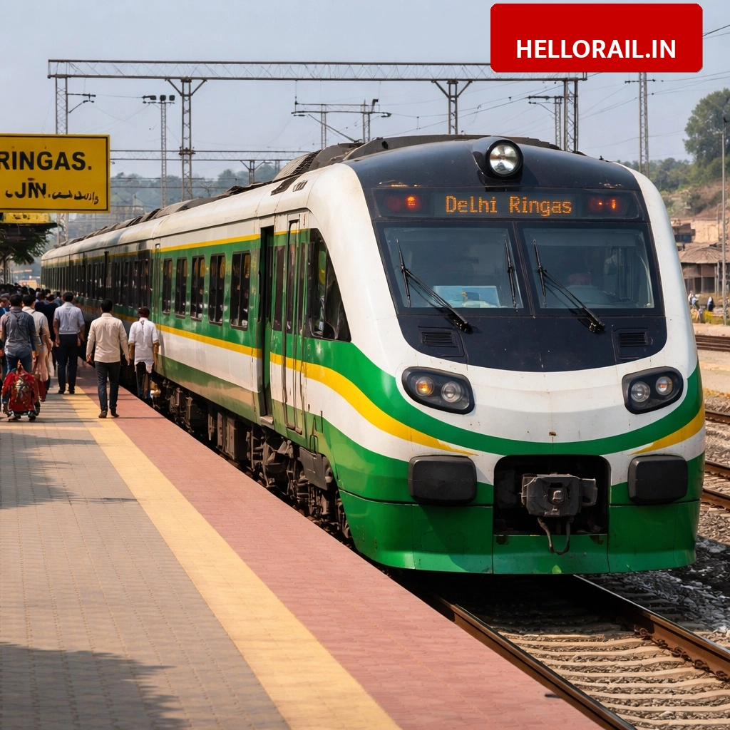 New Train Announcement: Indian Railways to extend Delhi-Rewari DMU service to Ringas Junction