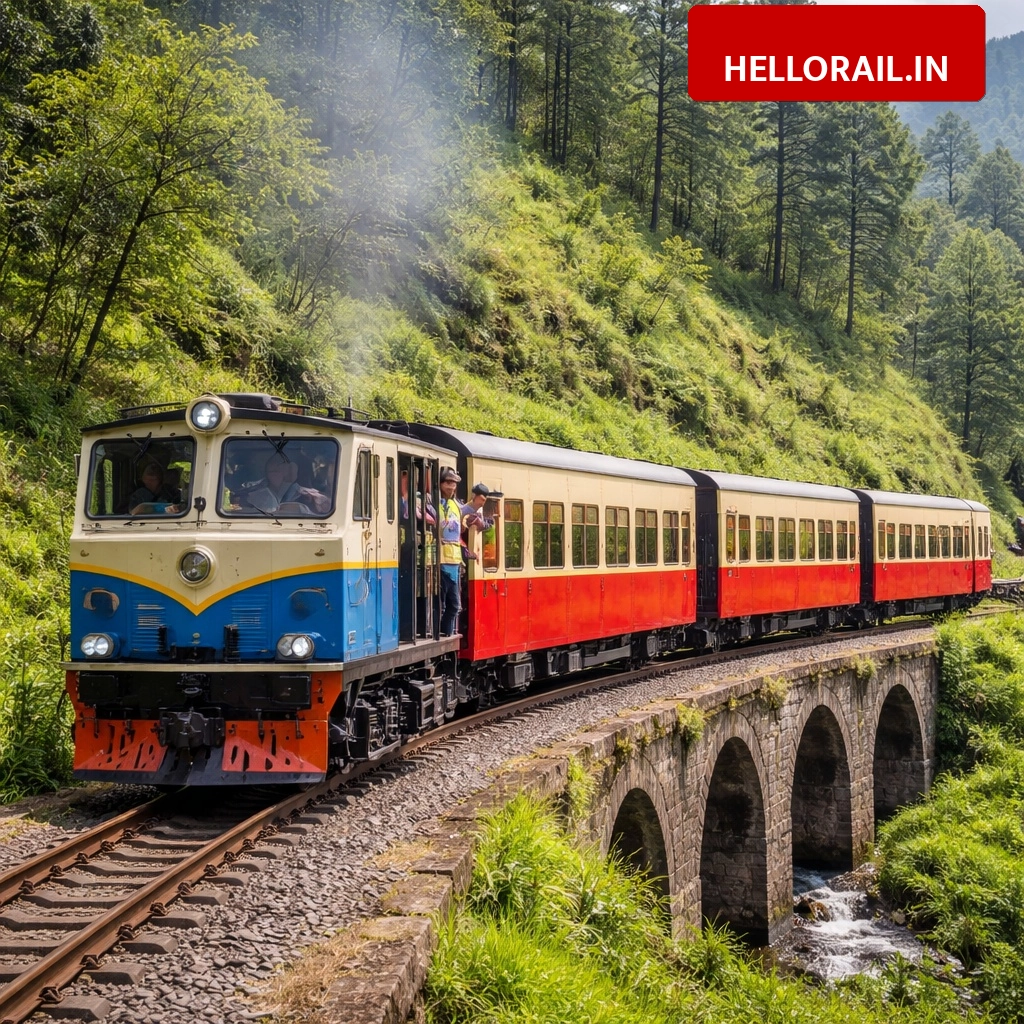 Kalka-Shimla Railway: Successful trial of new air braking coaches conducted on heritage track