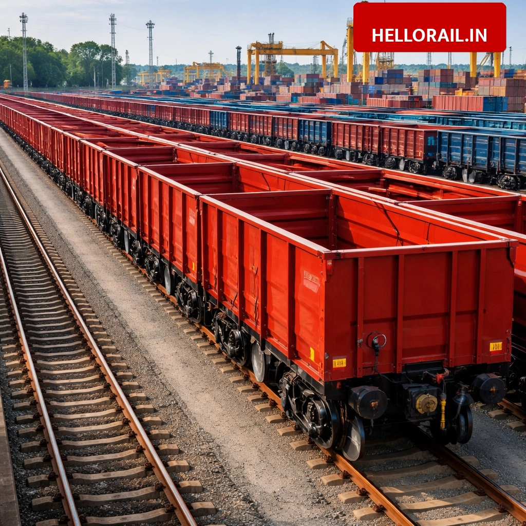 Indian Railways to buy 100,000 new wagons with investment of ₹40,000 crore