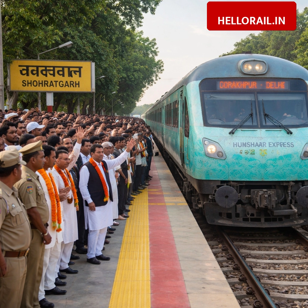 Humsafar Express: Railway Minister assures stop at Shohratgarh for Gorakhpur-Delhi train