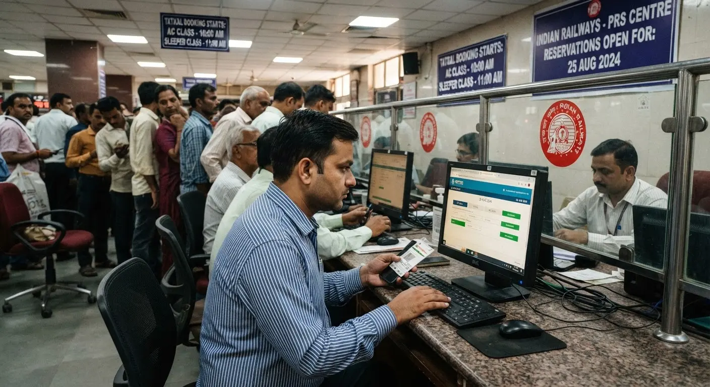 Indian Railways releases Tatkal ticket booking timings for August 25 travel