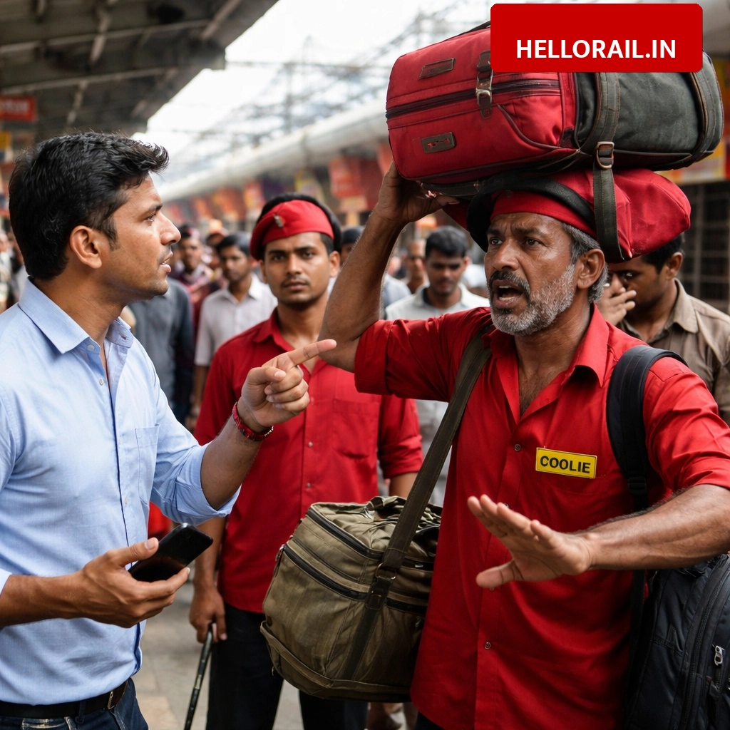 Indian Railways: How to complain if coolies demand more than fixed rates