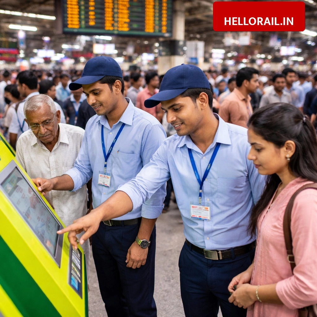 Railway Recruitment: ATVM Facilitators to be deployed at 25 stations in Prayagraj Division