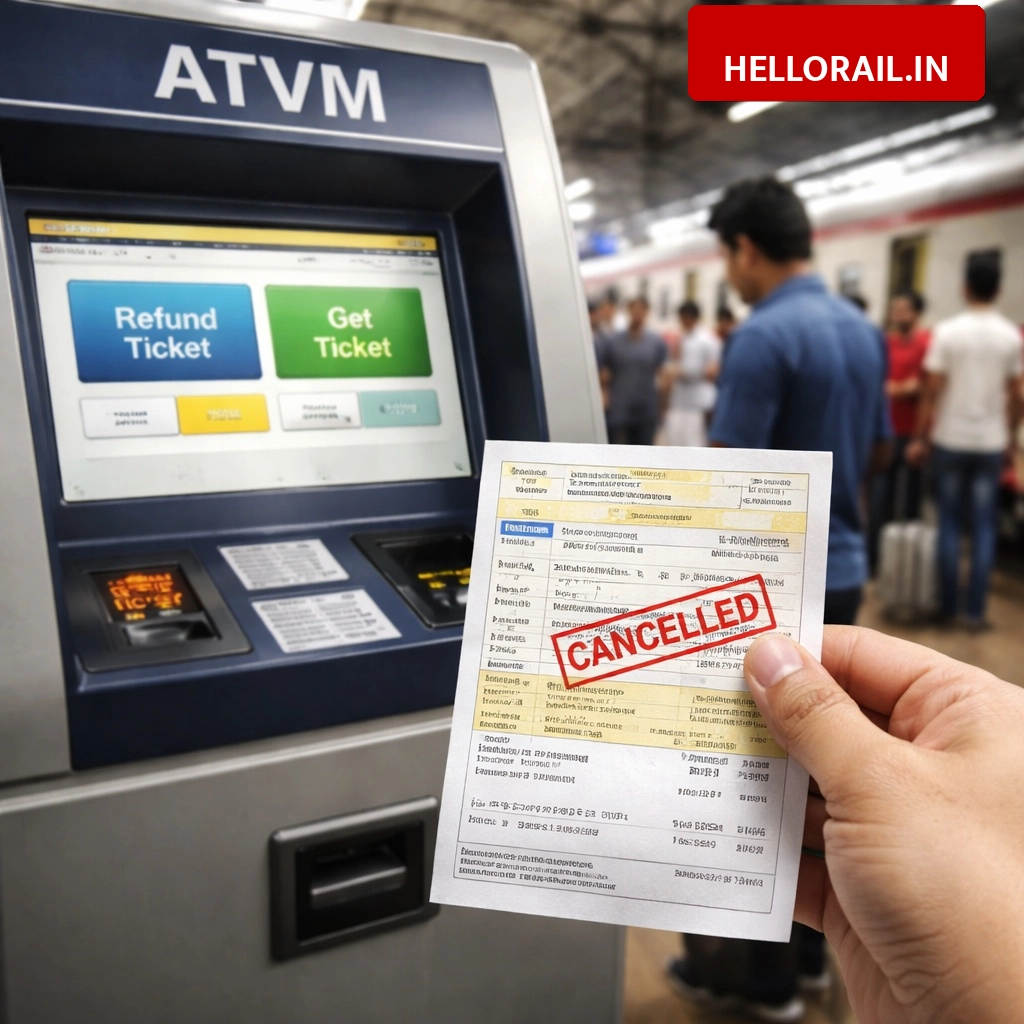 IRCTC Update: New rules for ATVM ticket refund and general cancellation policy effective now