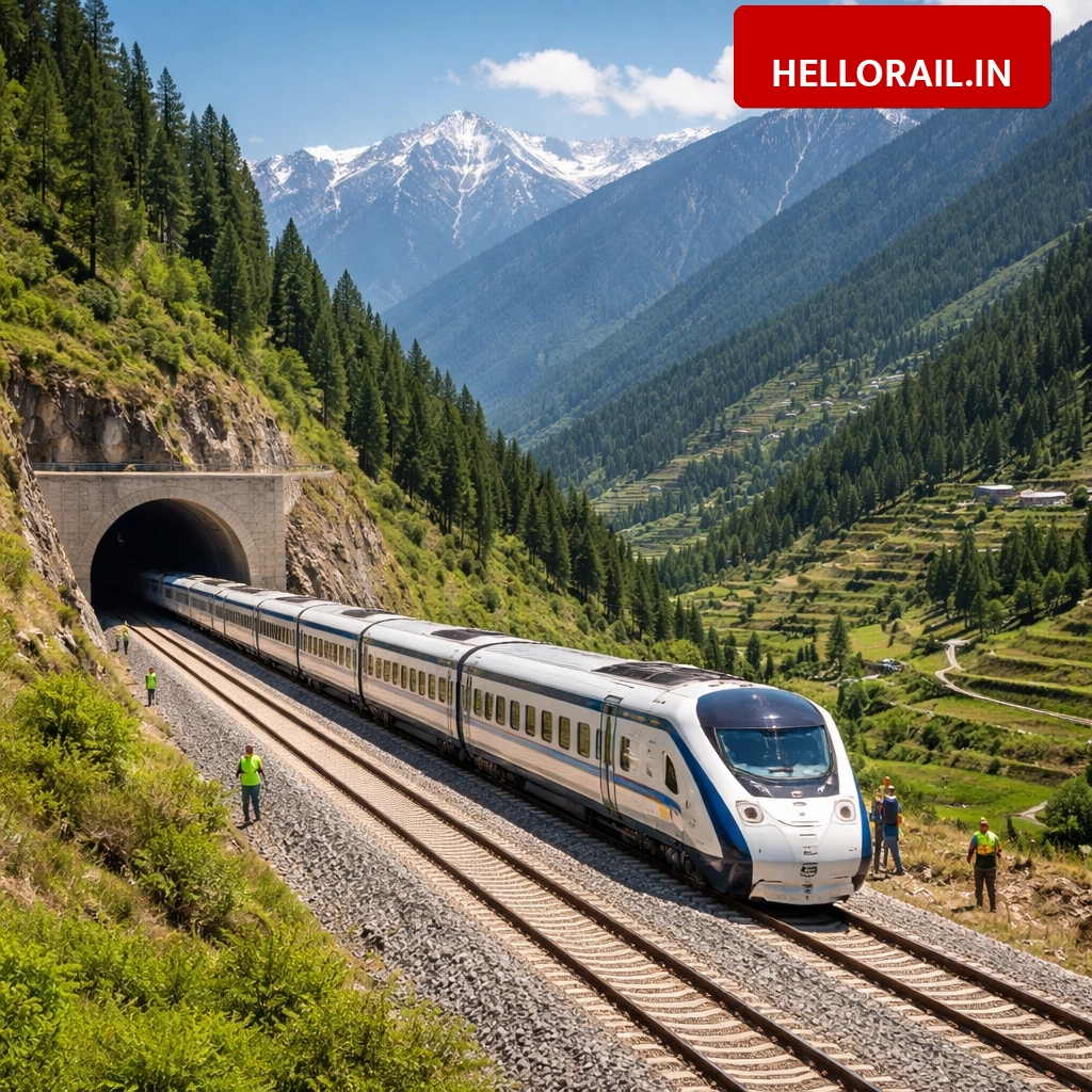 Reasi-Poonch Rail Line: Ministry approves survey for 190 km new railway track in Jammu and Kashmir