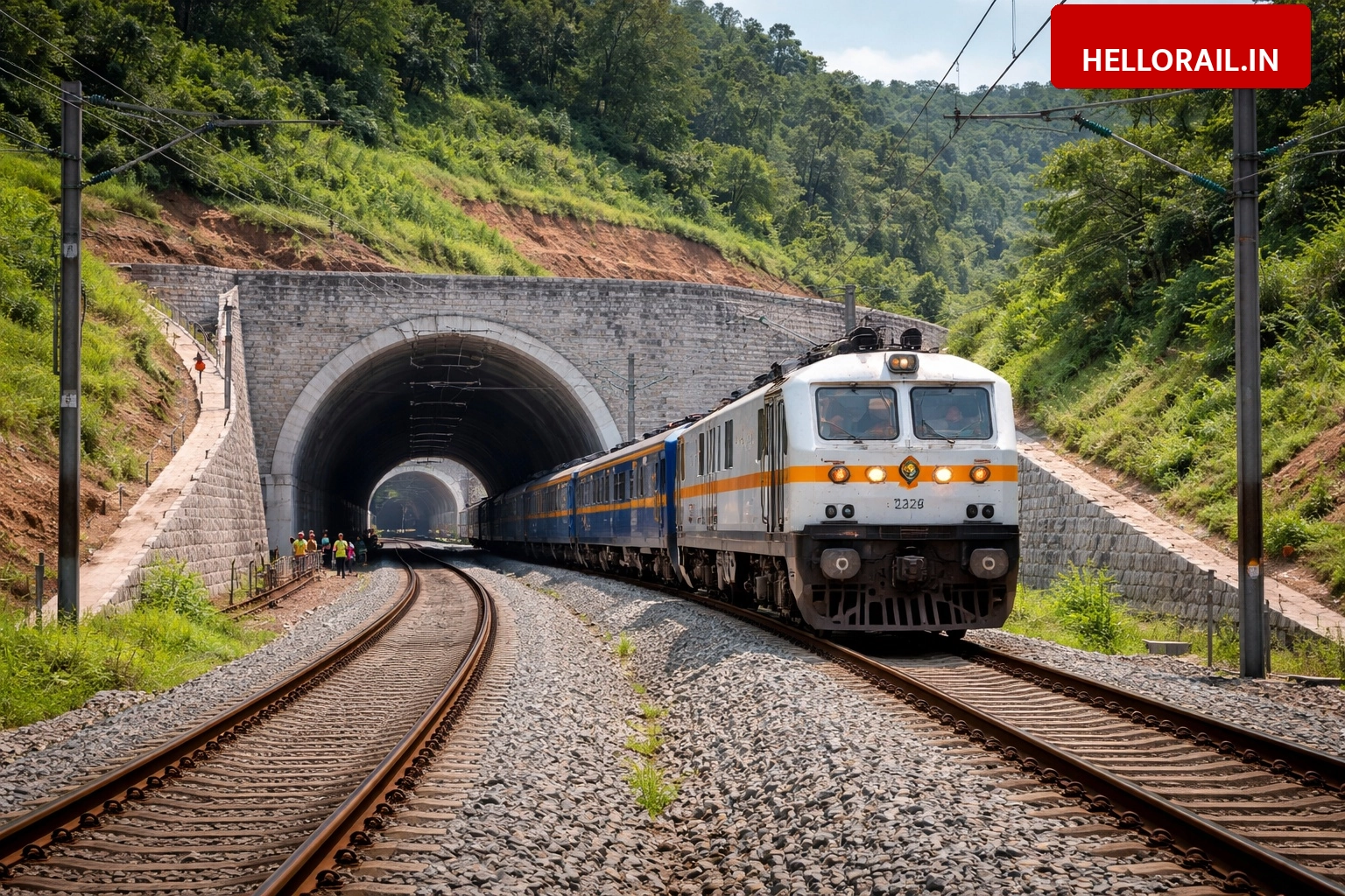 Jamalpur-Bhagalpur rail section to get third tunnel and 130 kmph speed upgrade