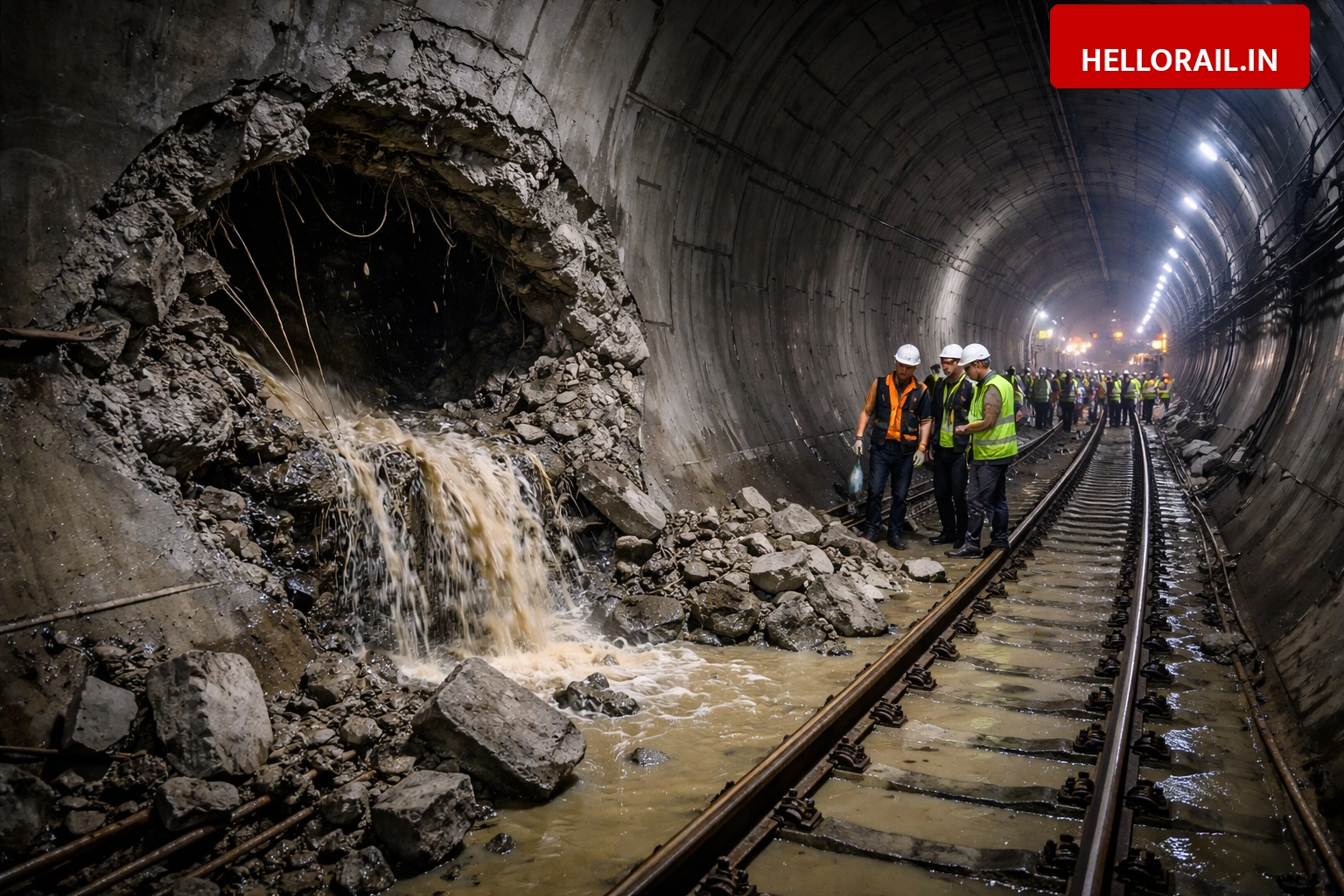 Pune Metro Tunnel Damaged: Borewell Drilling Causes 6-Inch Hole in Underground Line