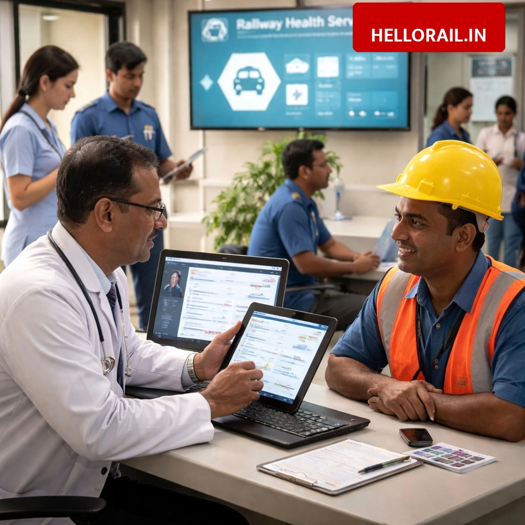 Railway Health Services: Digital and paperless treatment system implemented across India