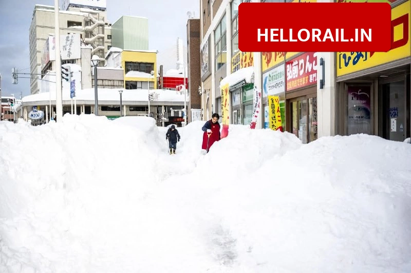 Japan Snow Crisis Kills 30 People, Army Called in After 1400 Trains Cancelled