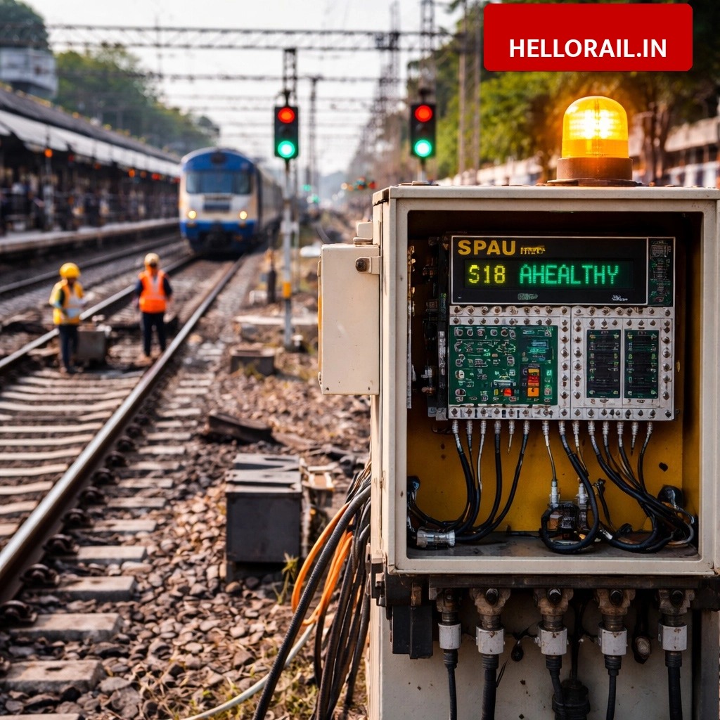 Railway safety boost: SPAU system implemented at 112 stations in Jodhpur Division