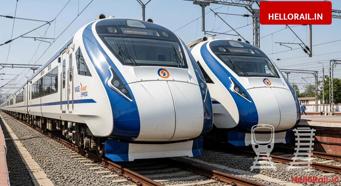 Two Vande Bharat Trains Discontinued by Indian Railways, New Udaipur-Asarwa Route Starts Feb 18