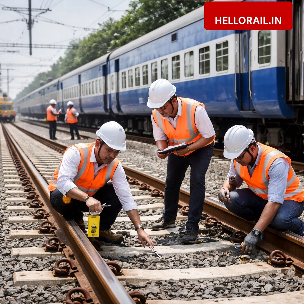 Railway Safety Inspection: New rail sections and ICF coaches under strict review
