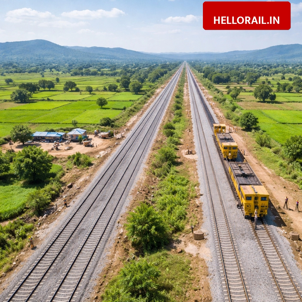 Railway Infrastructure Update: New rail lines and alignment surveys announced for Chhattisgarh, Rajasthan and MP