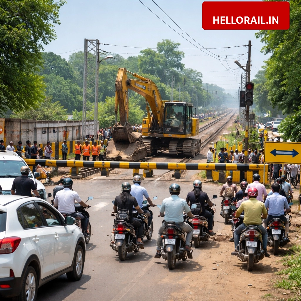 Budaun Railway Update: Mujaria-Kachhla railway crossing to remain closed for 12 hours, check diversion