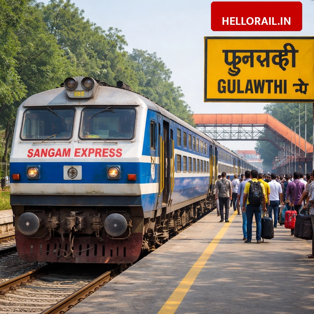 Sangam Express: New halt announced at Gulawthi station in Hapur, check timings