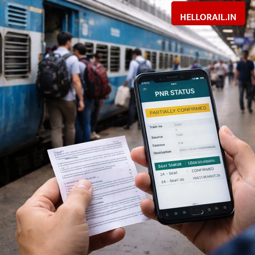 PNR Status Update: New rules for partially confirmed tickets and travel permissions