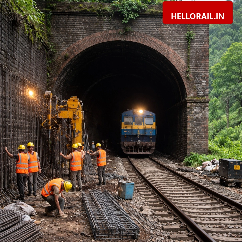 Indian Railways to strengthen 120-year-old British era tunnels in Gurpa-Gajhandi Ghat section