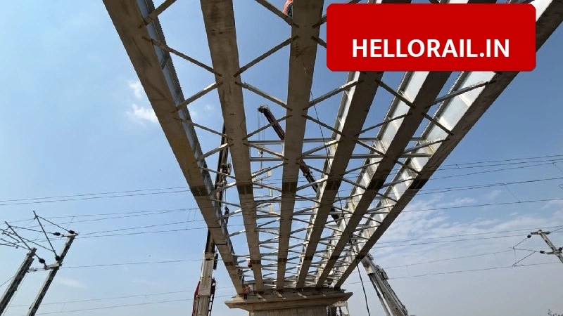 Janghai Bypass Flyover: 6 girders placed on Janghai-Neebhapur railway route