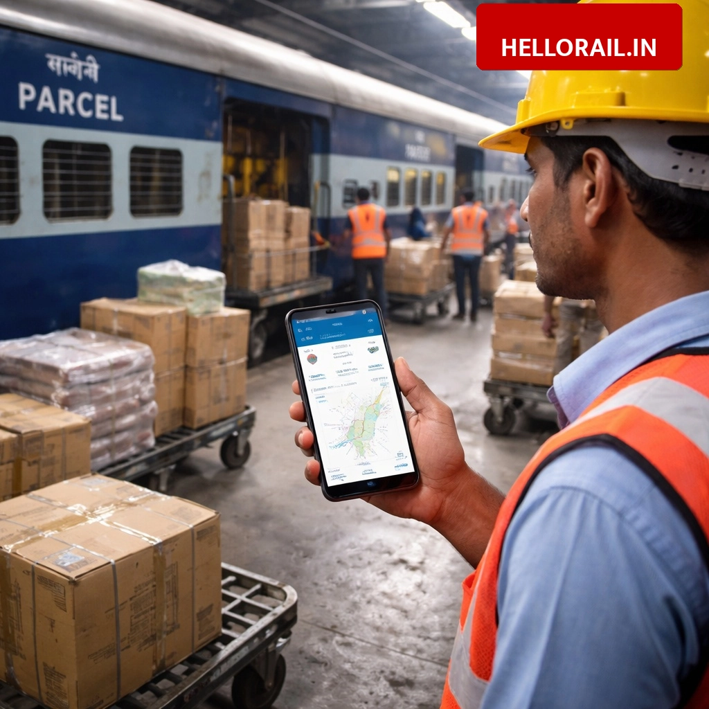 Railway Parcel Service: Indian Railways to launch high-tech tracking via mobile app