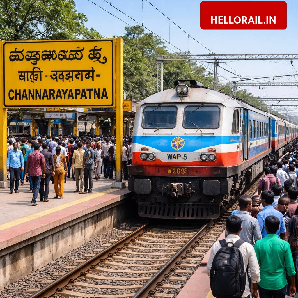 Hassan-Solapur Express: New halt announced at Channarayapatna station