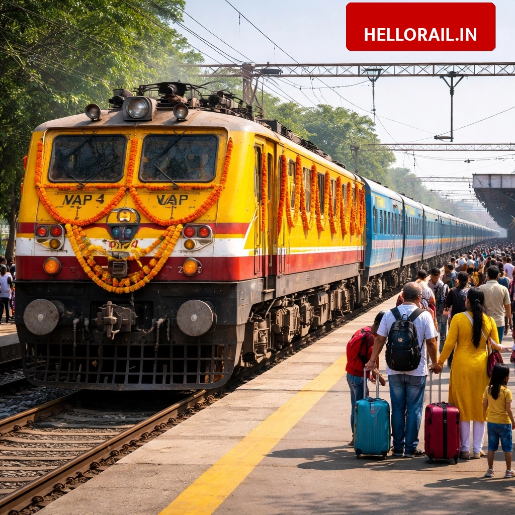 New Train Announcement: Indian Railways to launch Pratap Nagar – Lalkuan Superfast Special for summer travel