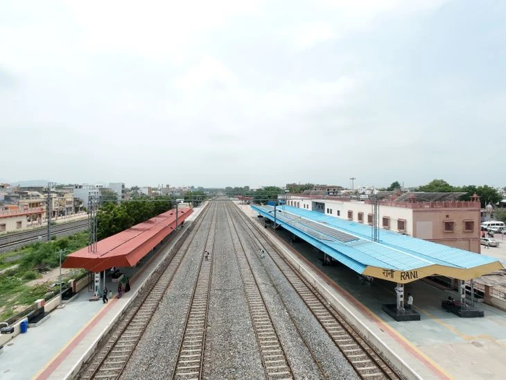 Rani Railway Station redevelopment project crosses 80 percent completion milestone