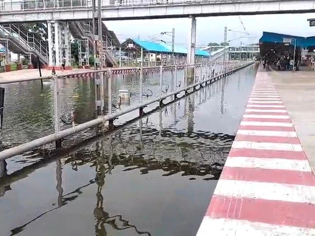 Prayagraj Ram Bagh Railway Station operations shifted following severe waterlogging