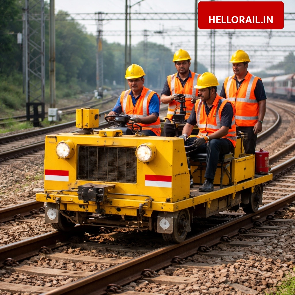 Indian Railways: Understanding the motor trolley and its role in track inspection