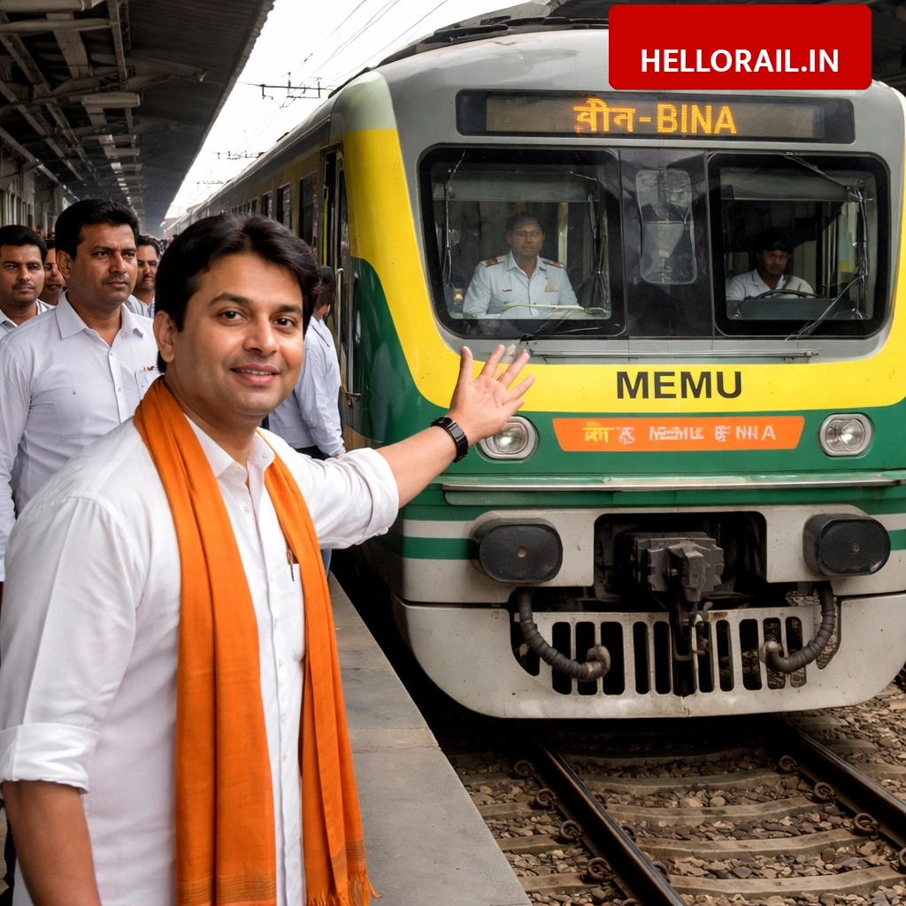 MEMU Train Update: Jyotiraditya Scindia changes return timing of Bina-Ruthiyai-Bina service