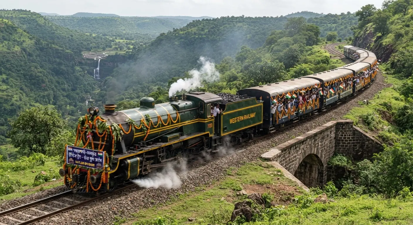 Patalpani Kalakund Heritage Train Resumes Operations in Malwa