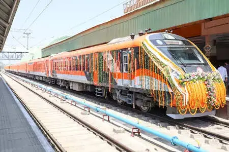 Vande Bharat Train to Soon Connect Jammu Railway Station with Srinagar, Enhancing Travel for Pilgrims and Tourists