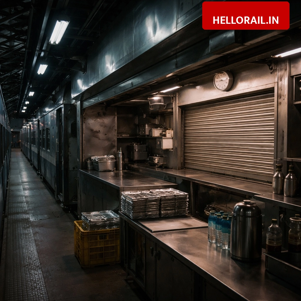 IRCTC Update: Pantry car services to remain closed from 11 PM to 6 AM