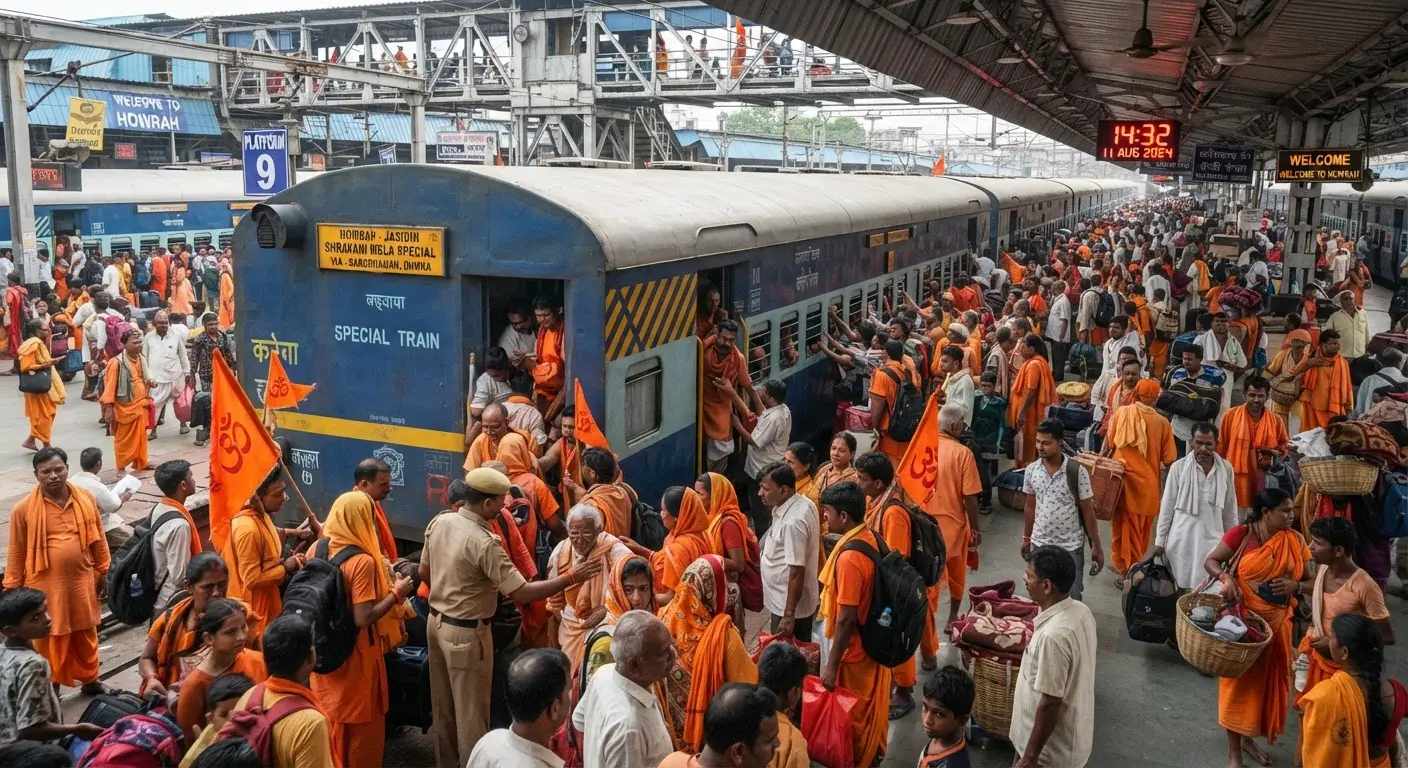 Indian Railways introduces special trains to manage Shravani Mela passenger rush