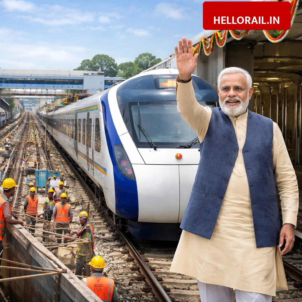 West Bengal Development: PM Modi to unveil projects worth ₹820 crore including major railway upgrades