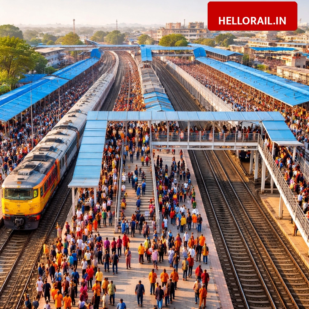 Simhastha 2028: Indian Railways prepares mega plan for Ujjain with satellite stations and new FOBs