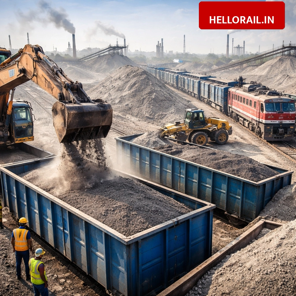 Indian Railways to build logistics network for transporting 340 million tonnes of fly ash