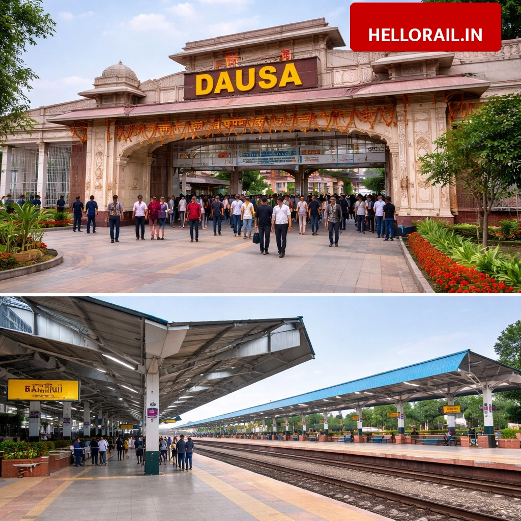 Amrit Bharat Station Scheme: New entry-exit gate for Dausa and shelter extension at Bandikui