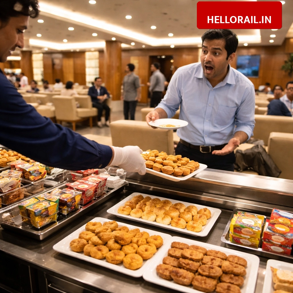 IRCTC Update: Snacks under 100 rupees removed from Railway Executive Lounges