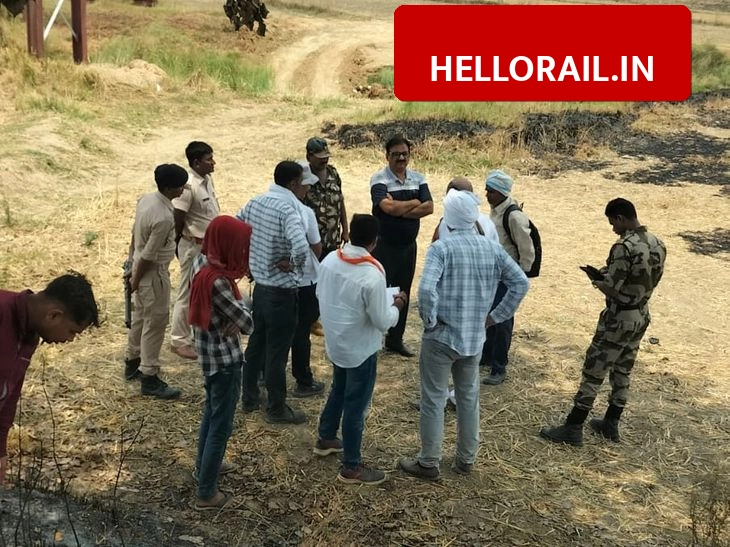 Chausa Thermal Power Plant: Farmers protest over land acquisition for railway corridor in Buxar