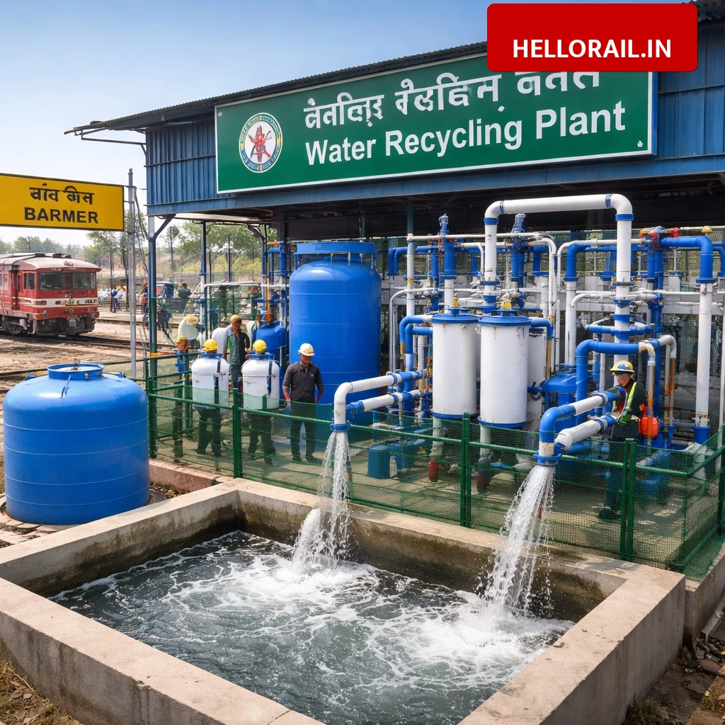 Barmer Railway Station: North Western Railway launches first water recycling plant