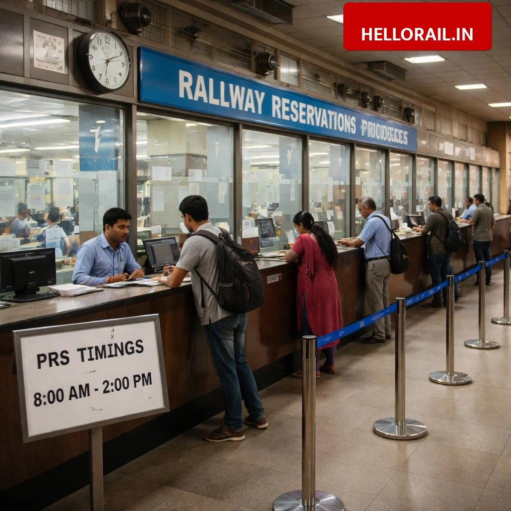 Railway Reservation Update: Operating hours reduced for low-sale PRS centers